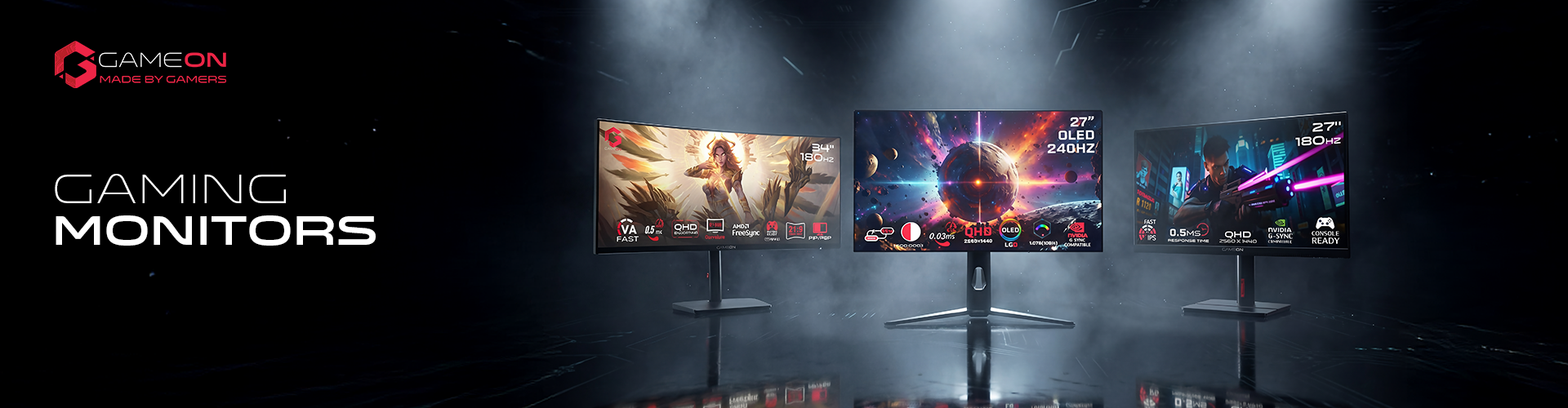 Buy Gaming Monitors Online in Gameon UAE