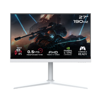 GAMEON GOA27FHD190IPS Artic Pro Series 27" FHD, 190Hz, MPRT 0.5ms, Fast IPS Gaming Monitor (Support PS5) - White