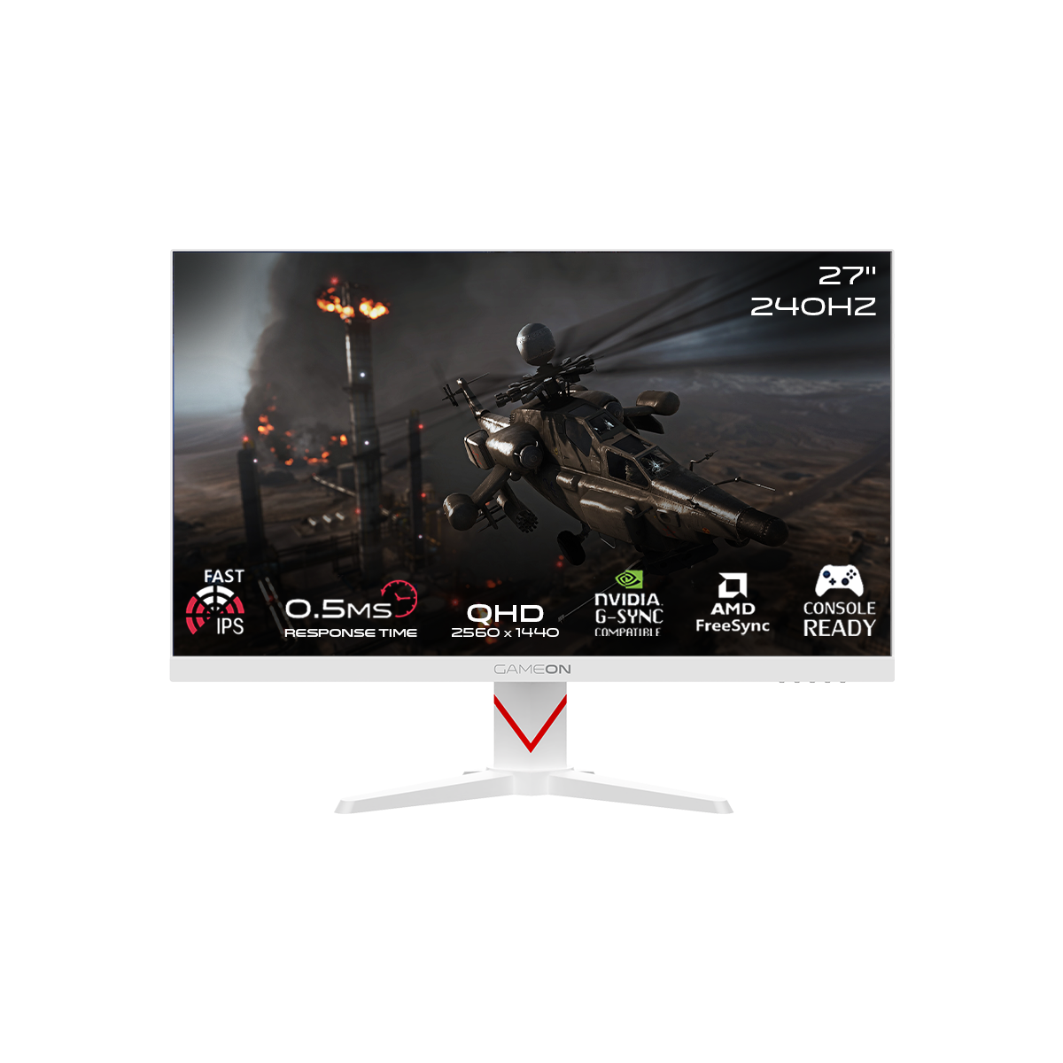 GAMEON GOAD27QHD240IPS Dominator Series 27