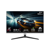 GAMEON GOAE24QHD180IPS 24” QHD 180HZ, MPRT 0.5ms, HDMI 2.1, Fast IPS Gaming Monitor Support PS5 - Black