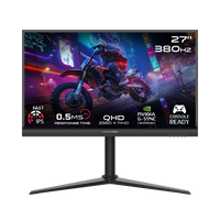 GAMEON GOMP27QHD380IPS Midnight Pro Series 27" QHD, 380Hz, MPRT 0.5ms, HDMI 2.1, Fast IPS Gaming Monitor (Support PS5) - Black