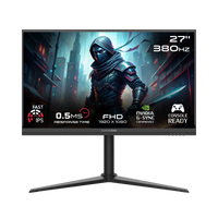 GAMEON GOMP27FHD380IPS Midnight Pro Series 27" FHD, 360Hz, MPRT 0.5ms, HDMI 2.1, Fast IPS Gaming Monitor (Support PS5) - Black