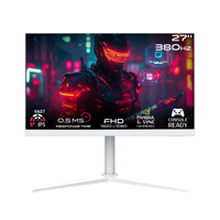 GAMEON GOAP27FHD380IPS Artic Pro Series 27" FHD, 360Hz, MPRT 0.5ms, HDMI 2.1, Fast IPS Gaming Monitor (Support PS5) - White