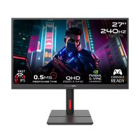 GAMEON GOML27QHD240IPS Midnight Signature Series 27" QHD, 240Hz, MPRT 0.5ms, HDMI 2.1, Fast IPS Mini LED Gaming Monitor (Support PS5) - Black