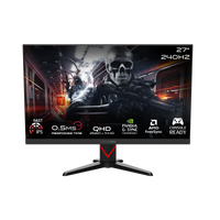 GAMEON GOMD27QHD240IPS Dominator Series 27" QHD, 240Hz, MPRT 0.5ms, HDMI 2.1, Fast IPS Gaming Monitor (Supports PS5) - Black