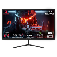 GAMEON GOES22FHD120IPS 22" FHD, 120Hz, MPRT 0.5ms, HDMI 2.1, Fast IPS Gaming Monitor (Support PS5) - Black