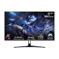 GAMEON GOPS27180IPS Pro Series 27" FHD, 180Hz, MPRT 0.5ms, HDMI 2.1, Fast IPS Gaming Monitor (Supports PS5) - Black