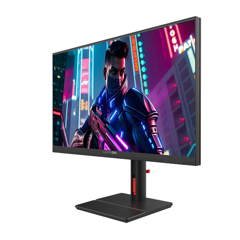 GAMEON GOML27QHD240IPS Midnight Signature Series 27" QHD, 240Hz, MPRT 0.5ms, HDMI 2.1, Fast IPS Mini LED Gaming Monitor (Support PS5) - Black