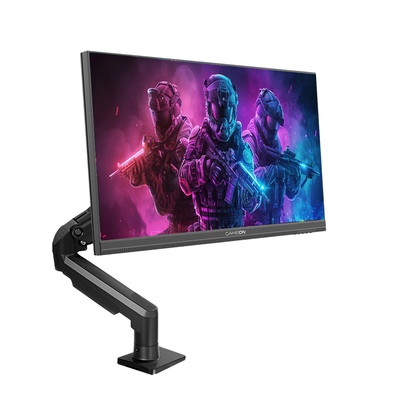 GAMEON GOM24FHD190IPS Midnight Pro X Series 24" FHD, 190Hz, MPRT 0.5ms, Fast IPS Gaming Monitor (Support PS5) with Stand - Black