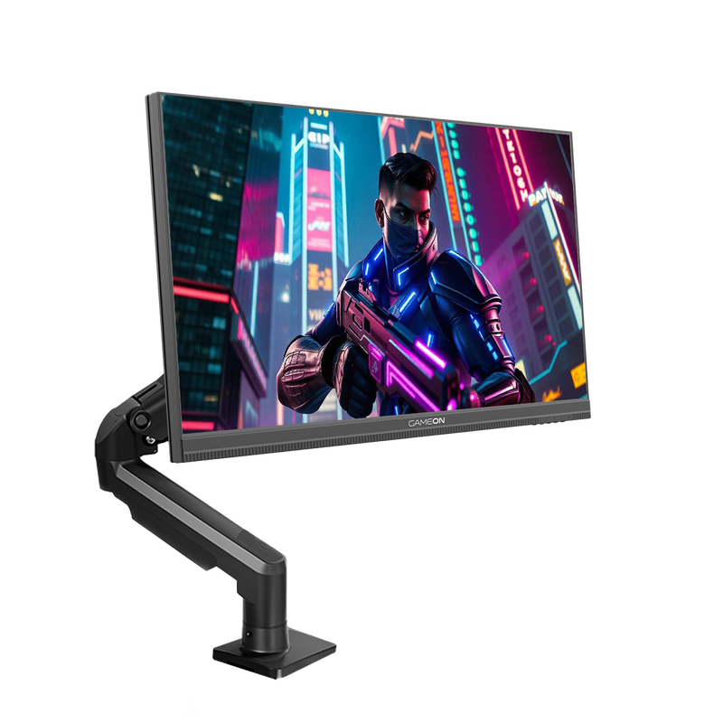 GAMEON GOM27FHD190IPS Midnight Pro X Series 27" FHD, 190Hz, MPRT 0.5ms, Fast IPS Gaming Monitor (Support PS5) with Stand - Black