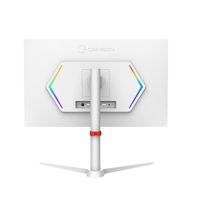 GAMEON GOSX27W Switch X Series 27" Dual Switch 4K UHD 160Hz/FHD 320Hz, MPRT 0.5ms, HDMI 2.1, Fast IPS Gaming Monitor (Supports PS5) - White