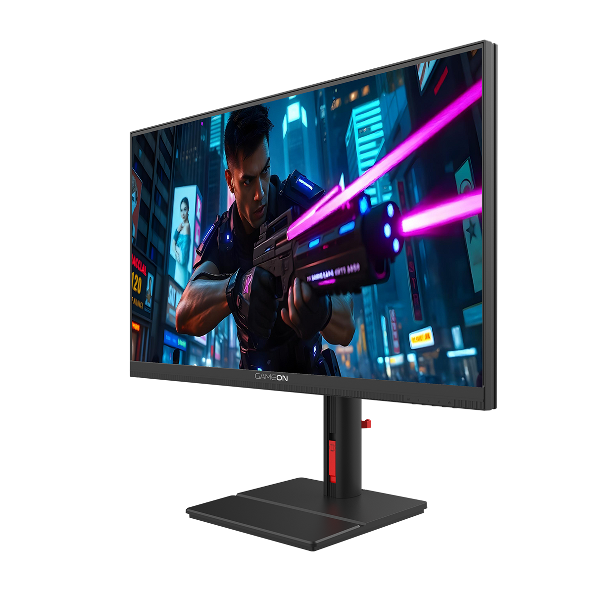 GAMEON GOML27QHD180IPS Midnight Signature Series 27" QHD, 180Hz, MPRT 0.5ms, HDMI 2.1, Fast IPS Mini LED Gaming Monitor (Support PS5) - Black