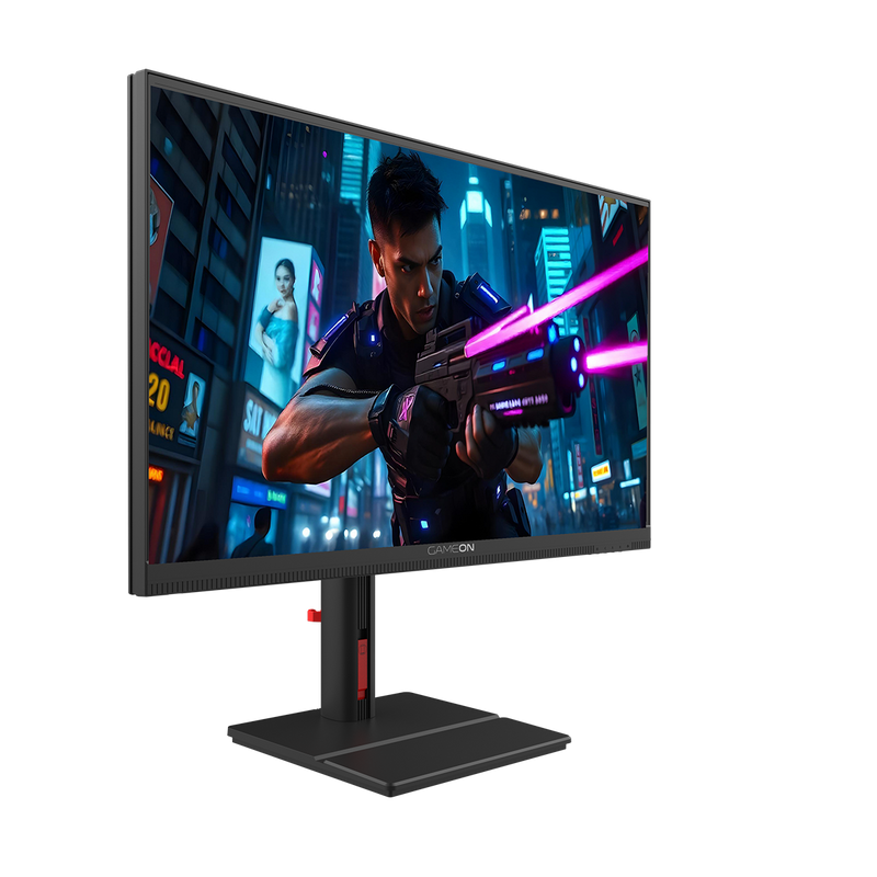 GAMEON GOML27QHD180IPS Midnight Signature Series 27" QHD, 180Hz, MPRT 0.5ms, HDMI 2.1, Fast IPS Mini LED Gaming Monitor (Support PS5) - Black
