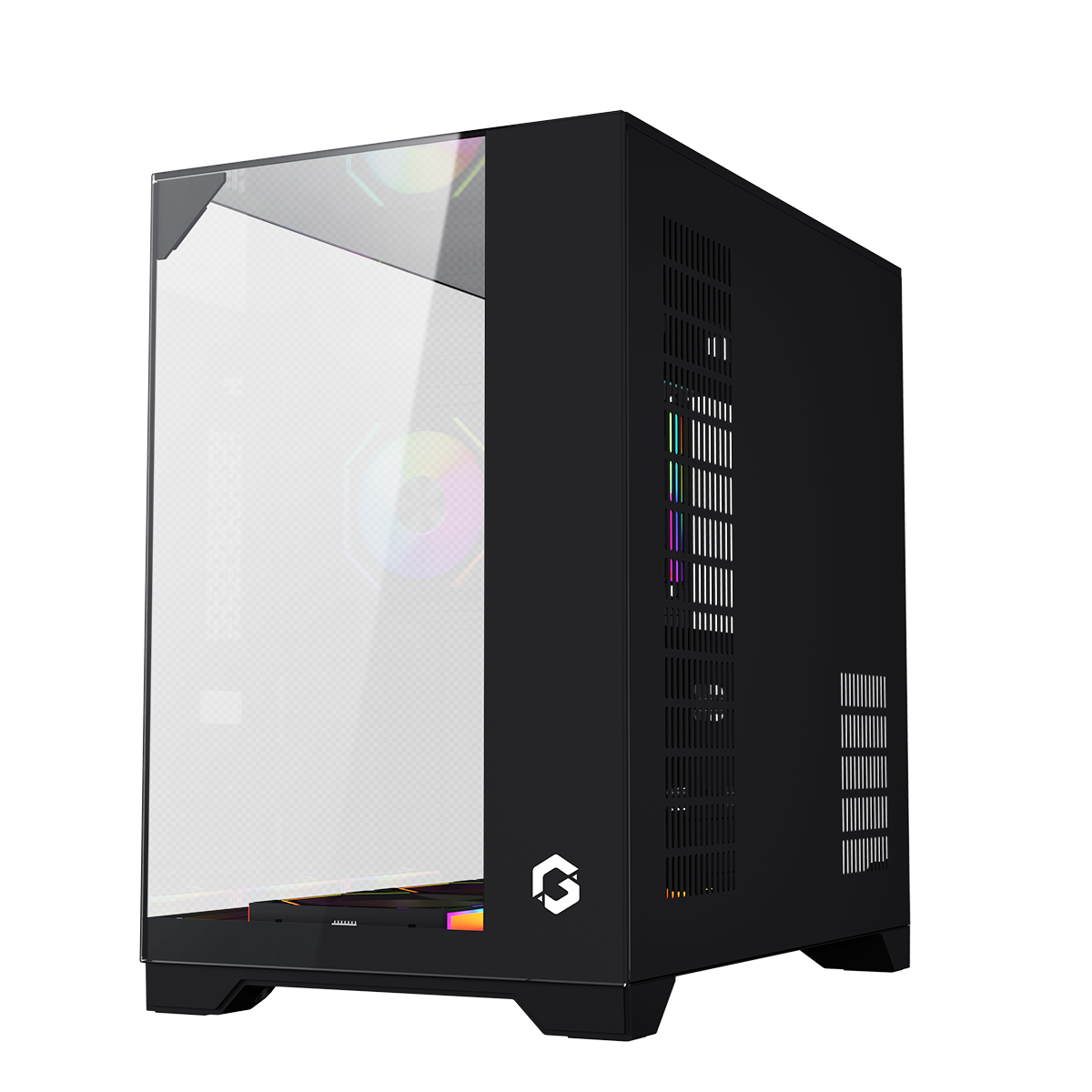 GAMEON Valkyrie I Series Mid Tower Gaming Case - Black