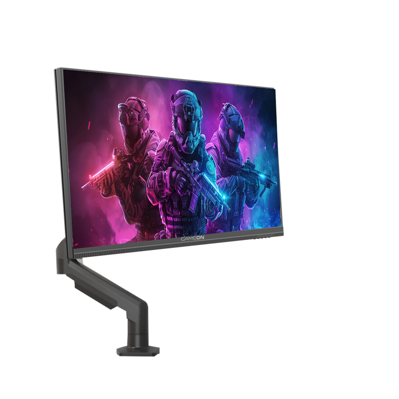 GAMEON GOM24FHD190IPS Midnight Pro X Series 24" FHD, 190Hz, MPRT 0.5ms, Fast IPS Gaming Monitor (Support PS5) with Stand - Black