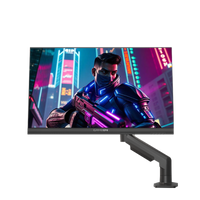 GAMEON GOM27FHD190IPS Midnight Pro X Series 27" FHD, 190Hz, MPRT 0.5ms, Fast IPS Gaming Monitor (Support PS5) with Stand - Black