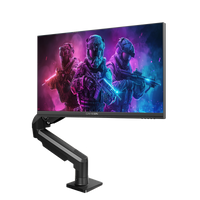 GAMEON GOM24FHD190IPS Midnight Pro X Series 24" FHD, 190Hz, MPRT 0.5ms, Fast IPS Gaming Monitor (Support PS5) with Stand - Black