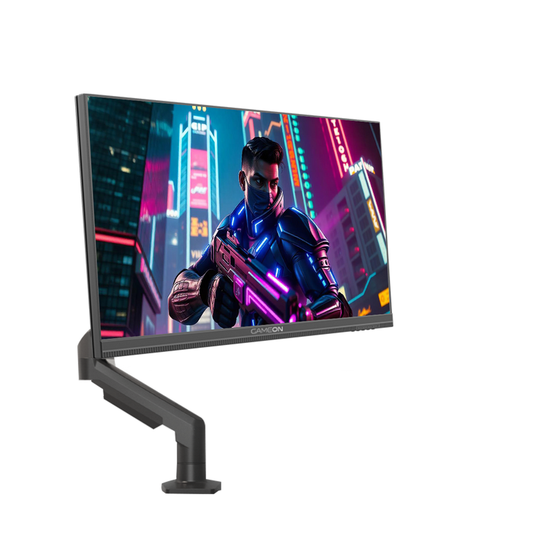 GAMEON GOM27FHD190IPS Midnight Pro X Series 27" FHD, 190Hz, MPRT 0.5ms, Fast IPS Gaming Monitor (Support PS5) with Stand - Black