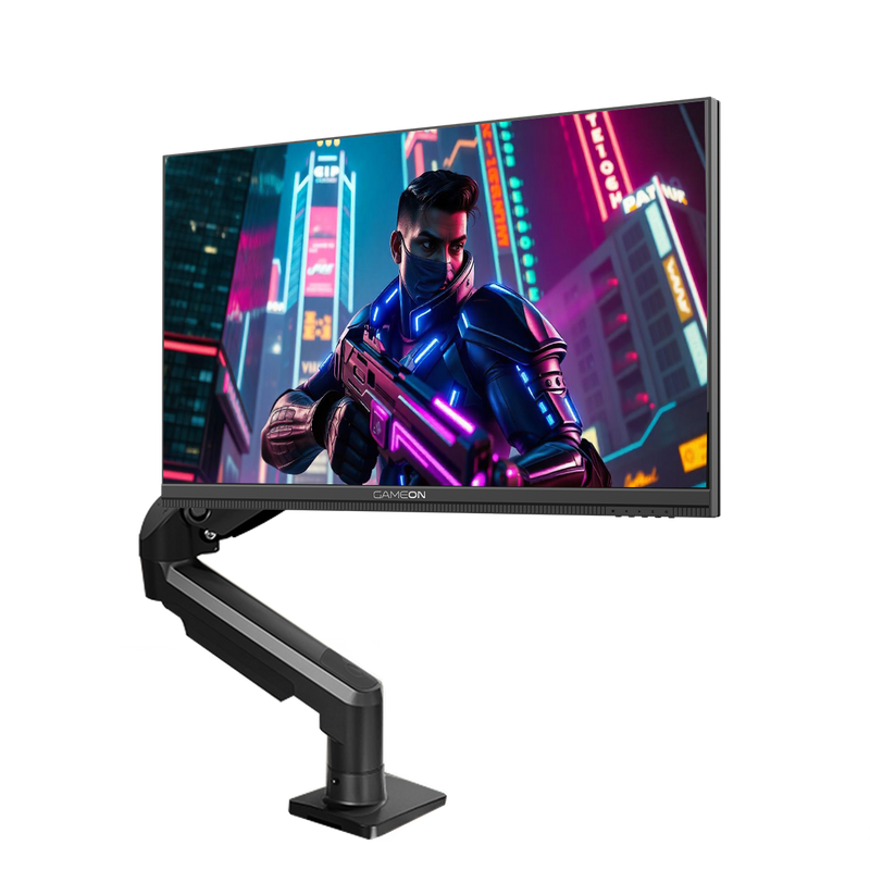 GAMEON GOM27FHD190IPS Midnight Pro X Series 27" FHD, 190Hz, MPRT 0.5ms, Fast IPS Gaming Monitor (Support PS5) with Stand - Black