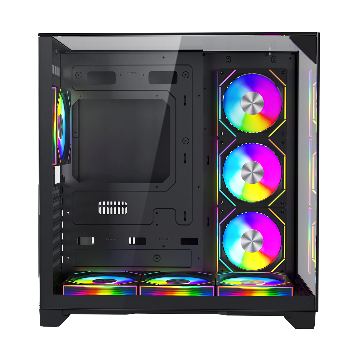 GAMEON Valkyrie I Series Mid Tower Gaming Case - Black