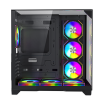 GAMEON Valkyrie I Series Mid Tower Gaming Case - Black