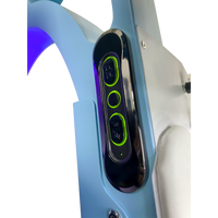 GAMEON Orion X Computer Gaming Reclining Simulator Cockpit - White