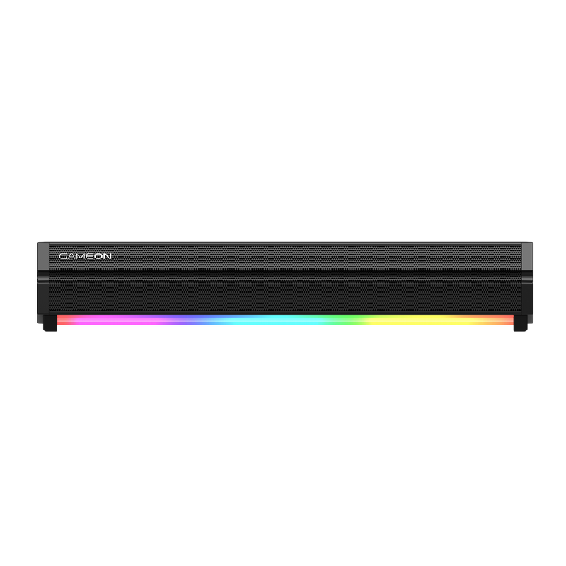 GAMEON Sonicstorm X Wireless RGB Gaming Soundbar - Black