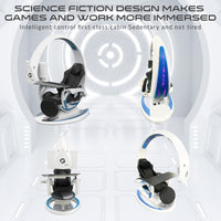 GAMEON Orion X Computer Gaming Reclining Simulator Cockpit - White