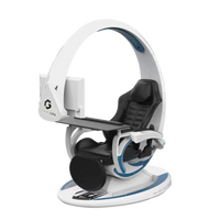 GAMEON Orion X Computer Gaming Reclining Simulator Cockpit - White