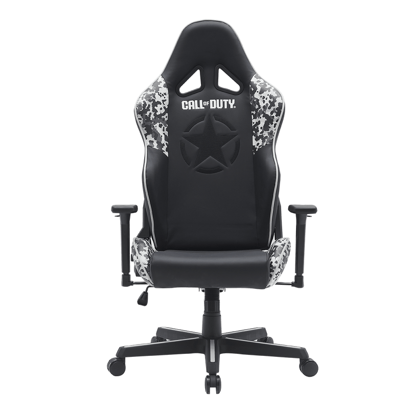 Call Of Duty (COD) Gaming Chair With Adjustable 3D Armrest & Nylon Base - Grey/Black