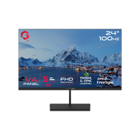 GAMEON GB24F100 Basic Series 24" FHD, 100Hz, 5ms, VA Panel Gaming Monitor - Black