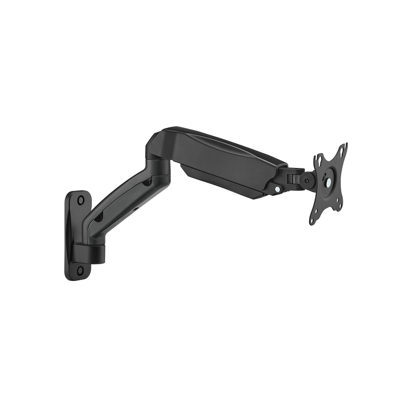 GAMEON GO-5015 Economy Spring-Assisted Wall Mounted Single Monitor Arm For Gaming And Office Use, 17" - 32", Arm Up To 9 KG