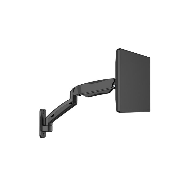 GAMEON GO-5015 Economy Spring-Assisted Wall Mounted Single Monitor Arm For Gaming And Office Use, 17" - 32", Arm Up To 9 KG