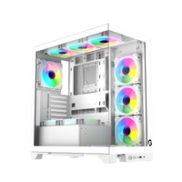 GAMEON Emperor Arctic IV Series Mid Tower Gaming Case - White