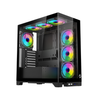 GAMEON Emperor Midnight IV Series Mid Tower Gaming Case - Black