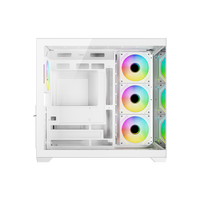 GAMEON Emperor Arctic VX Series Mid Tower Gaming Case - White