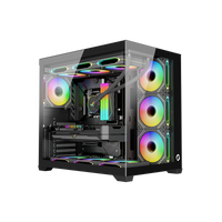 GAMEON Emperor Midnight VX Series Mid Tower Gaming Case - Black