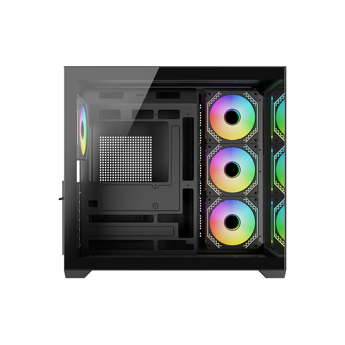 GAMEON Emperor Midnight VX Series Mid Tower Gaming Case - Black