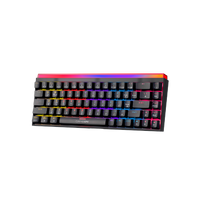 GAMEON PRIMEX Series GO-MK260-RS 60% RGB Mechanical Wired Gaming Keyboard with Customization Software, Red Switch - English/Arabic