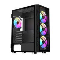 GAMEON TRIDENT III Mid Tower Gaming Case (Fixed ARGB) 4 Fans