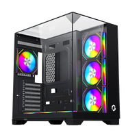GAMEON Valkyrie I Series Mid Tower Gaming Case - Black