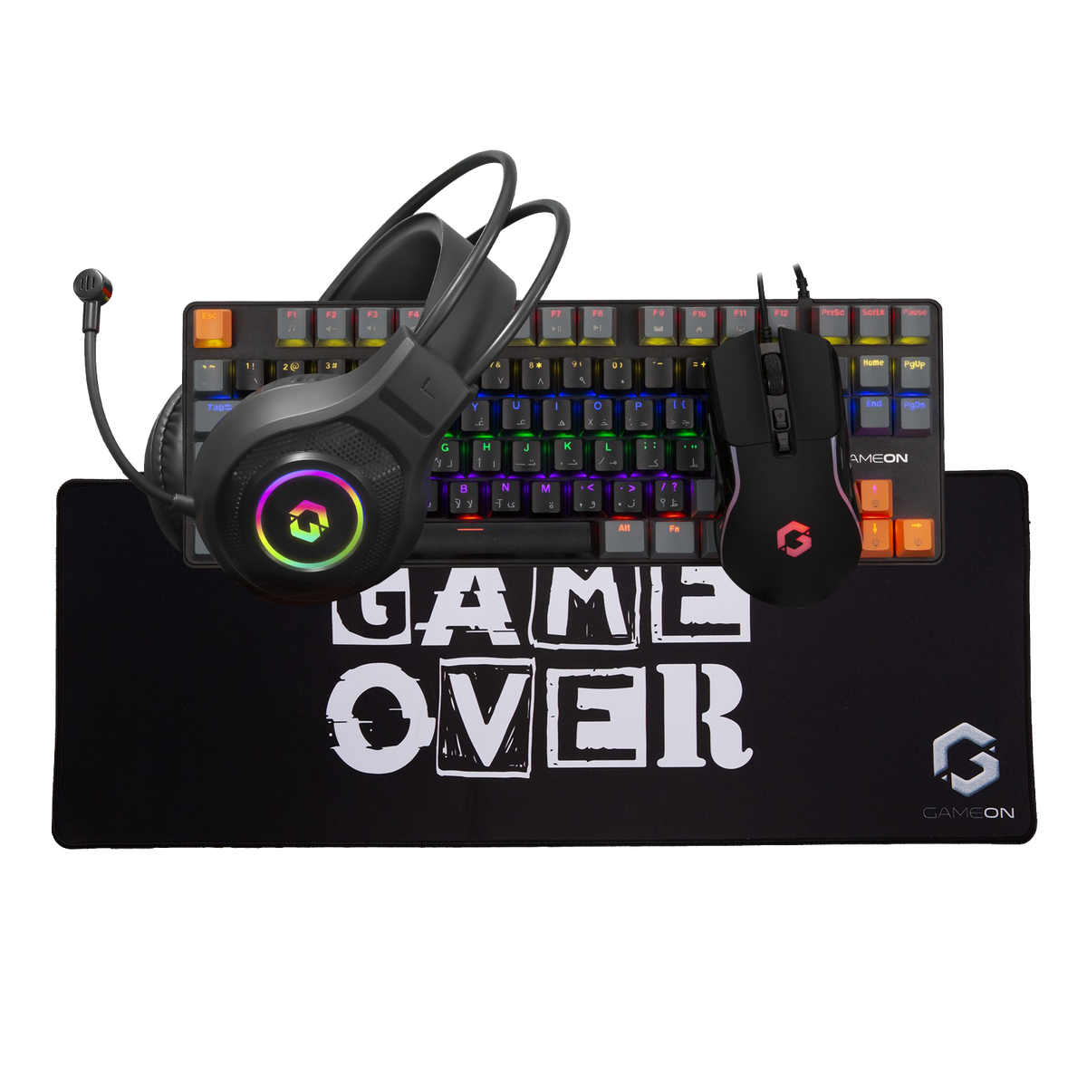 GAMEON VIPER X All-In-One Gaming Bundle (Mechanical Keyboard
