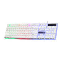 GAMEON DOMINION Series GO21KM-W RGB Wired Keyboard & Mouse 2 in 1 Combo - English/Arabic