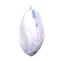 GAMEON DOMINION Series GO21KM-W RGB Wired Keyboard & Mouse 2 in 1 Combo - English/Arabic