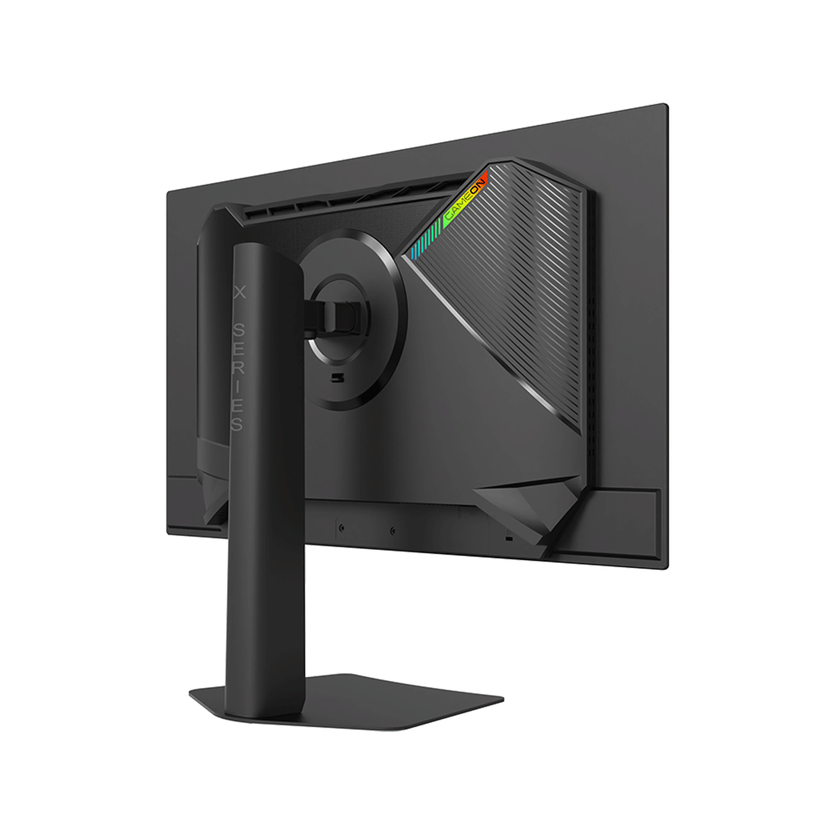 جيم أون, شاشة الألعاب فئة سجنيتشر اكس بحجم 27 بوصة أوليد, 280 هرتز, زمن الاستجابة 0.03, اتش دي ام اي 2.1, تدعم سوني 5 - أسود