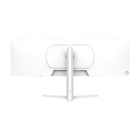 GAMEON GOAC49DQHD120 Spectra Pro X Series 49" DQHD, 120Hz, MPRT 0.5ms, HDMI 2.1, Fast VA Panel Curved Gaming Monitor 1500R 32:9 (Supports PS5) - White