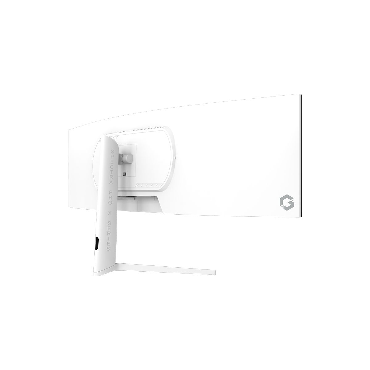 GAMEON GOAC49DQHD120 Spectra Pro X Series 49" DQHD, 120Hz, MPRT 0.5ms, HDMI 2.1, Fast VA Panel Curved Gaming Monitor 1500R 32:9 (Supports PS5) - White