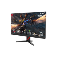 GAMEON GOE24FHD165IPS Epic Series 24" FHD, 165Hz, 0.5ms, HDMI 2.1, IPS Gaming Monitor (Supports PS5) - Black