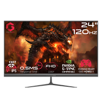 GAMEON GOES24FHD120IPS Essential Series 23.8" FHD, 120Hz, 0.5ms Fast IPS Gaming Monitor (Support PS5) - Black