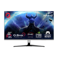 GAMEON GOES27FHD144IPS Essential Series 27" FHD, 144Hz, MPRT 0.5ms, HDMI 2.1, Fast IPS Gaming Monitor (Supports PS5) - Black